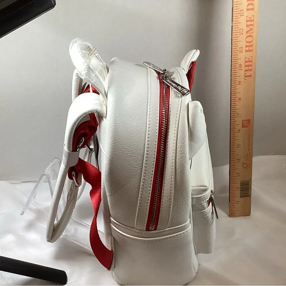 Loungefly, Hello Kitty Backpack. Red & White - Picture 5 of 7